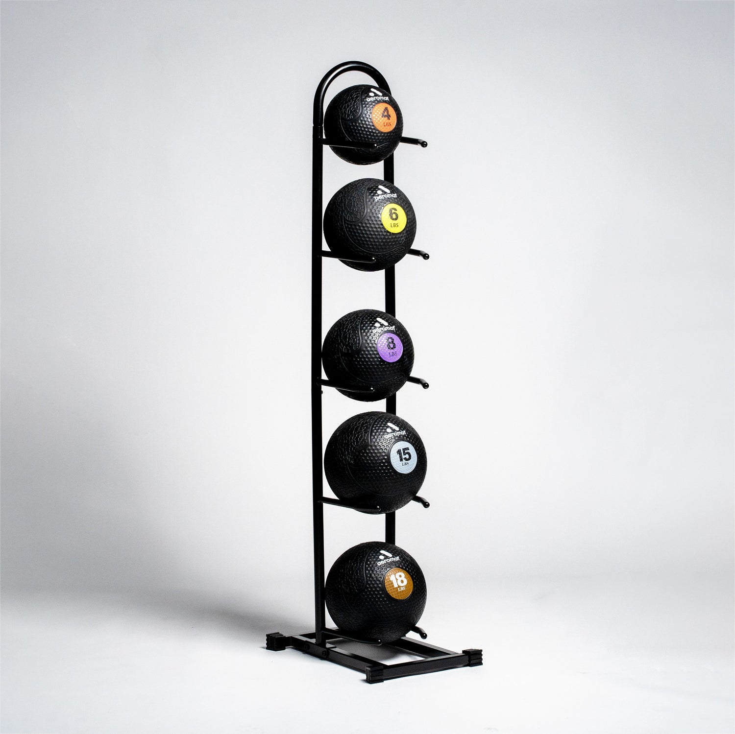Holds 5 Balls, Medicine Ball Rack