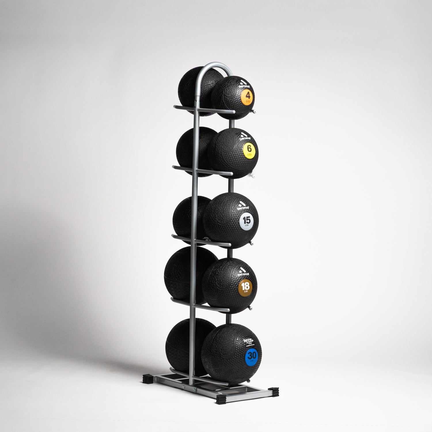 Holds 10 Balls, Medicine Ball Rack