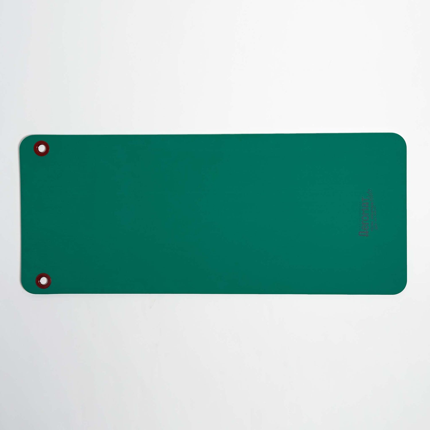 1/2" x 20” x 48”, Green, Elite Workout Mat with Eyelets