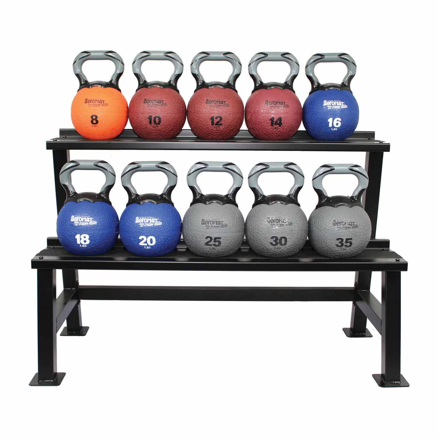 Kettlebell Medicine Ball Rack 2-Tier
