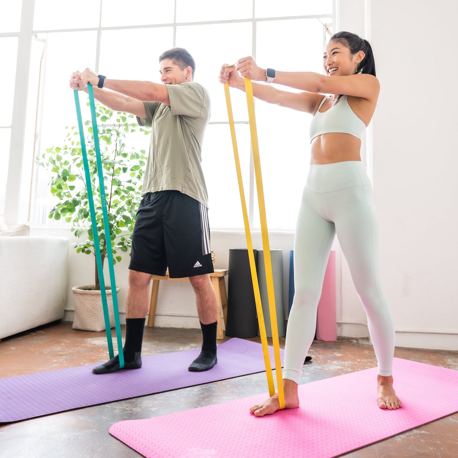 Cardio Workouts Bally Total Fitness Resistance Bands Exercises