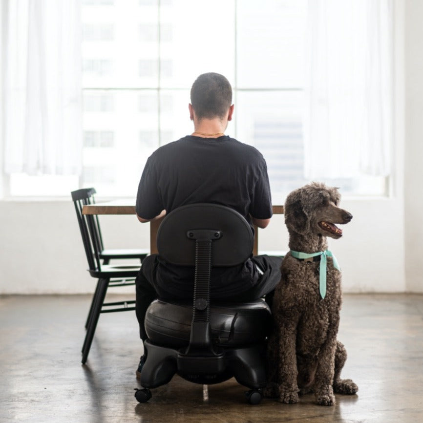 Aeromat Ball Chair Deluxe - Black