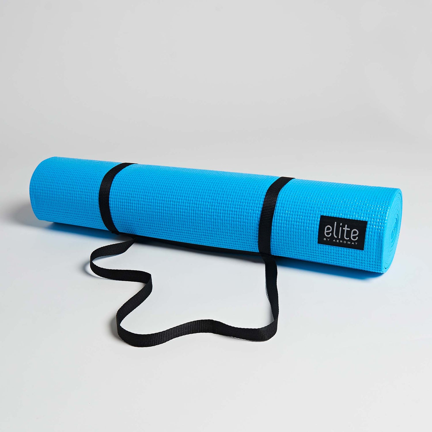 Pastel Teal, With Harness, Elite Yoga/Pilates Mat