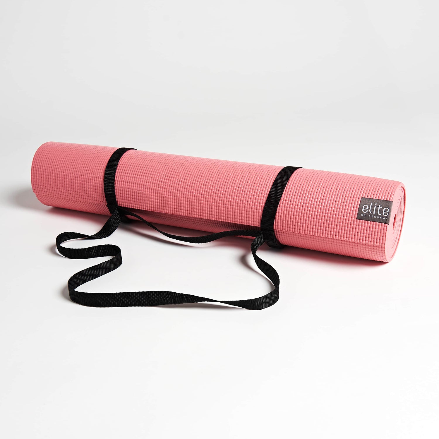 Dusty Rose, With Harness, Elite Yoga/Pilates Mat