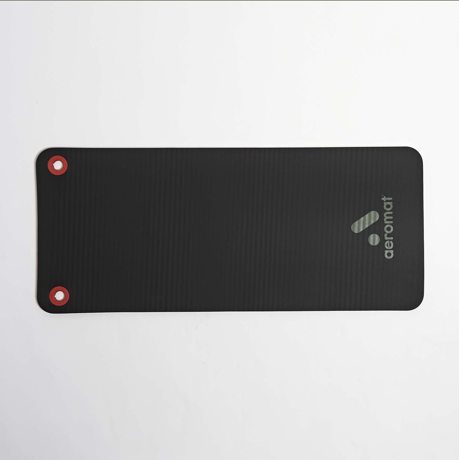 1/2" x 20” x 48”, Black, Elite Workout Mat with Eyelets