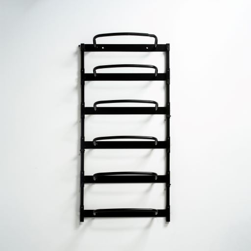 6 Pc Rack: 47" (H) x 24" (L) x 10" (W)