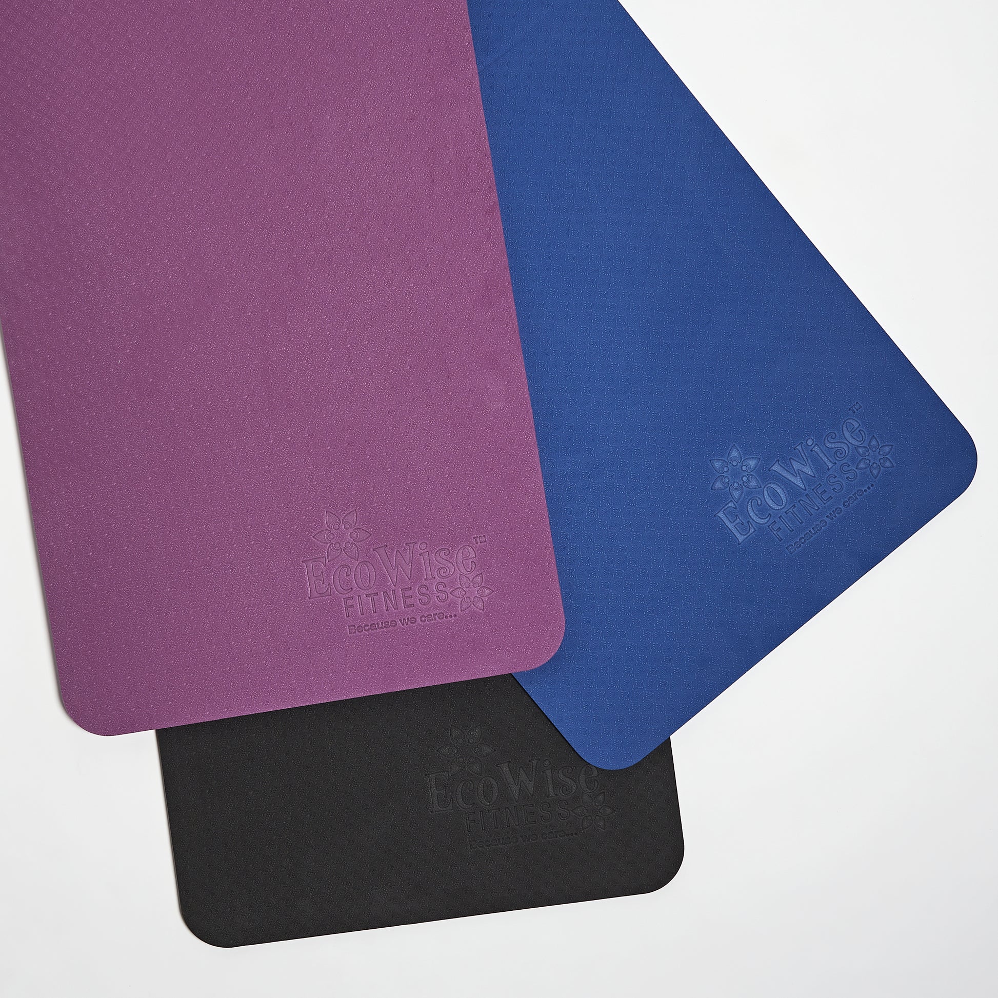 Yogwise Cyan Blue Yoga Mat for Home Workouts and Gym